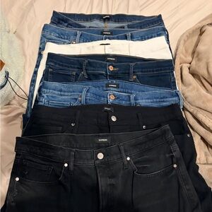 Express Denim Collection - Black, Blue, White